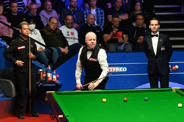 开云下载-希金斯大比分领先晋级在望 凯伦威尔逊错失147