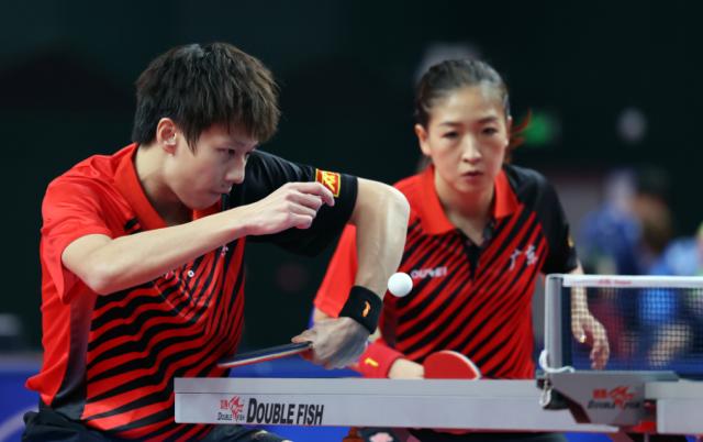 开云新版-刘诗雯进全运会混双决赛圈 期待更难考验证明自己